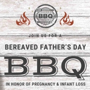 Bereaved Father's Day BBQ graphic